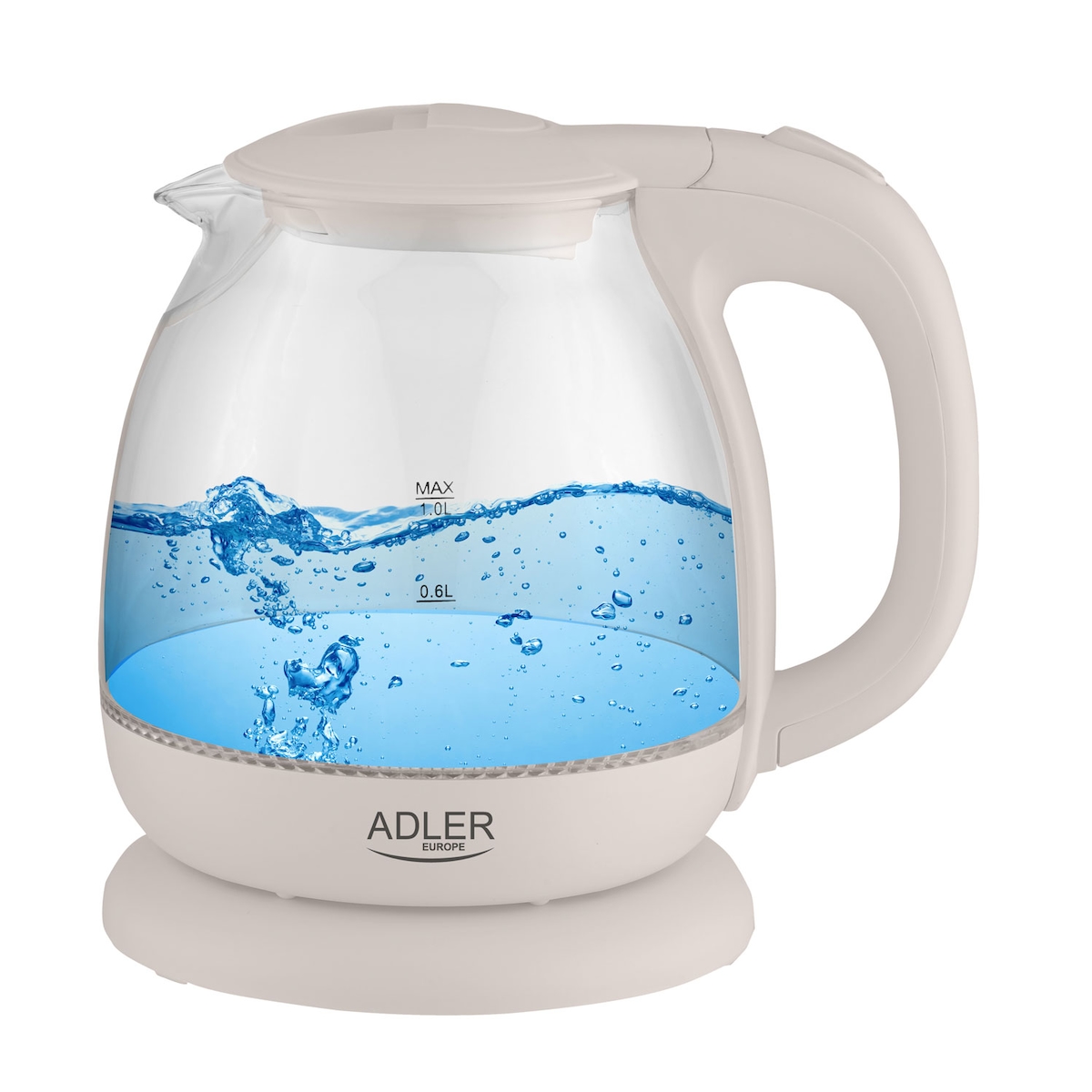Adler AD 1283C Glas-Wasserkocher 1.0L Image