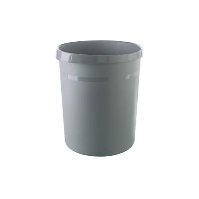 HAN Papierkorb GRIP KARMA, 18 Liter, rund, 80-100% Recyclingmaterial, robuster Kunststoff, öko-dunkelgrau Image