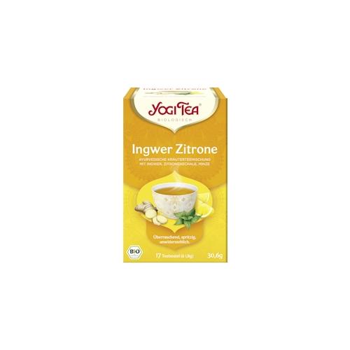Yogi Tea Kräutertee Ingwer Zitrone 17 Teebeutel (30,6 g)