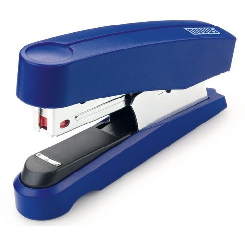 Novus Flachheftgerät B 10FC Professional Halbstreifen 20 Blatt Blau Nr. 10 Kunststoff, Metall Image