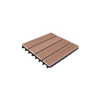 Deuba Casaria WPC Fliese 1x Klassik Terrakotta 30x30cm Image