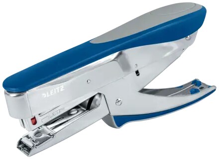 Leitz NeXXt Heftzange 5548 Vollstreifen 30 Blatt Blau, Silber 24/6, 26/6 Metall Image