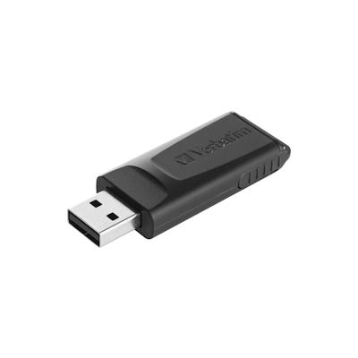 Verbatim Slider - USB-Stick 128GB - Schwarz