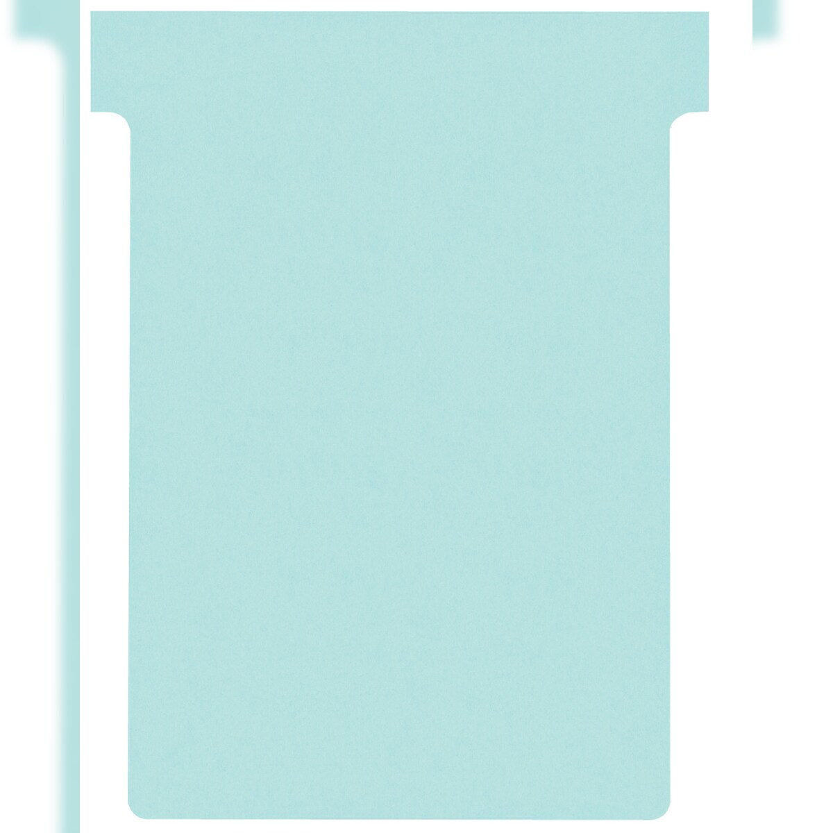 Nobo T-Steckkarten 2 Lichtblau 8 x 12 cm 100 Stück Image