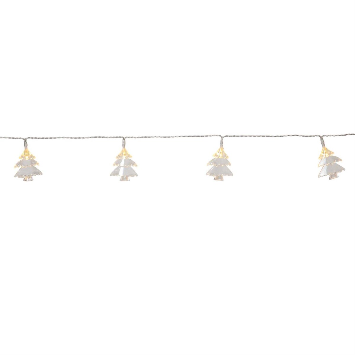MARELIDA LED Lichterkette Weihnachtsbäume Tannen 10LED 1,35m Dekolichterkette Weihnachten Image