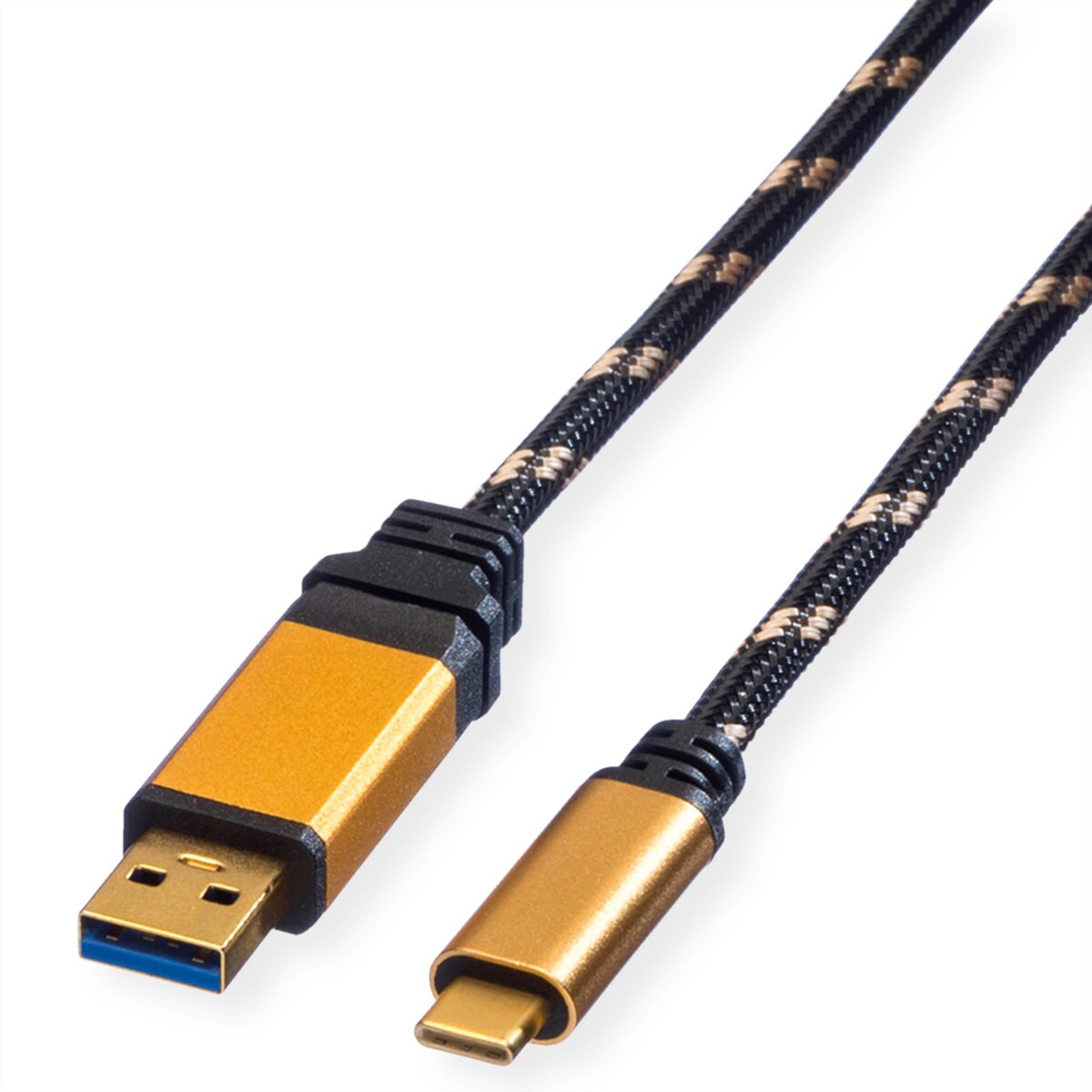 ROLINE GOLD USB 3.2 Gen 1 Kabel, A-C, ST/ST, 0,5 m Image