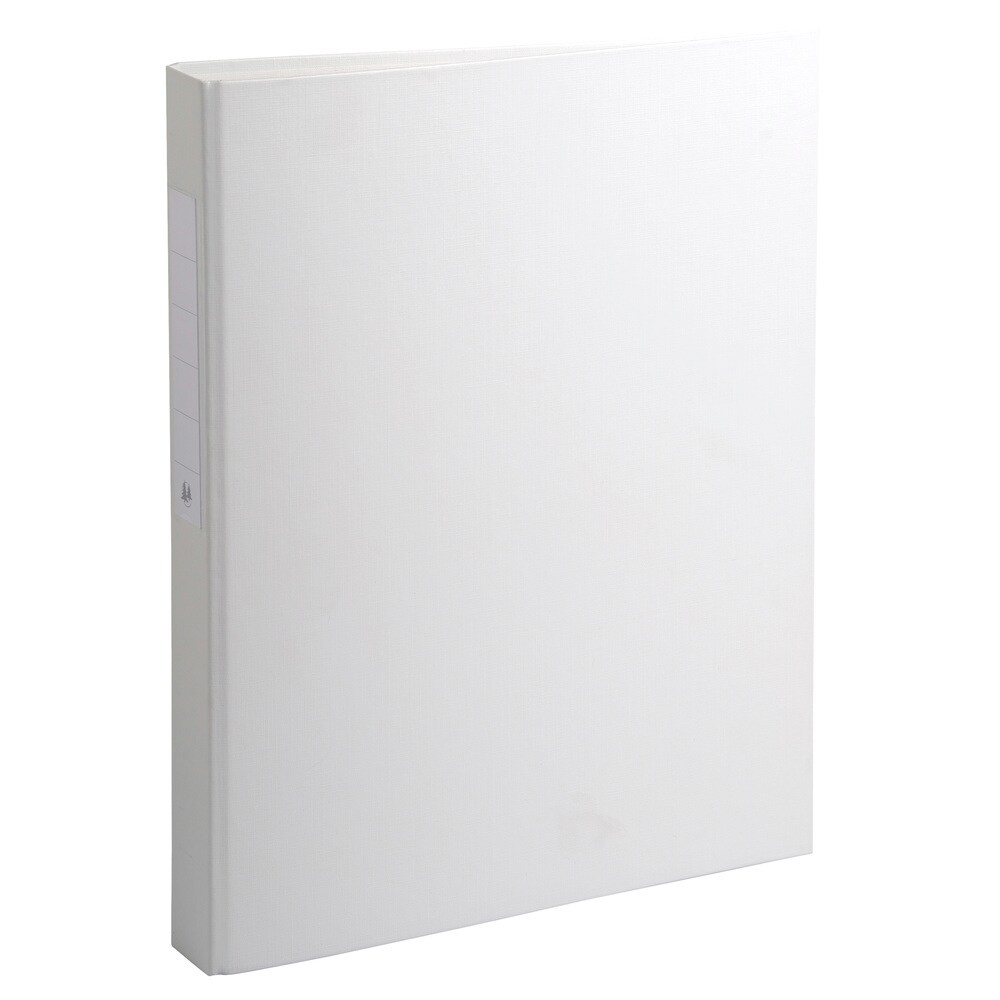 Exacompta Ringbuch aus festem Karton 1,8mm PP kaschiert, 2 Ringe 25mm rund am hinteren Deckel befestigt, Rücken 40mm, 32x25,5cm für DIN A4 Image