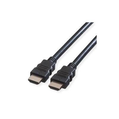 VALUE 8K HDMI Ultra HD Kabel mit Ethernet, ST/ST, schwarz, 3 m