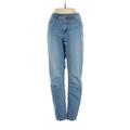 Free People Jeans - Mid/Reg Rise: Blue Bottoms - Women's Size 26