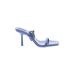 Zara Heels: Blue Shoes - Women's Size 39