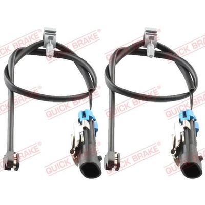 QUICK BRAKE Warnkontakt, Bremsbelagverschleiß vorne rechts links Achssatz für CADILLAC 18026765 WS 0316 A Image