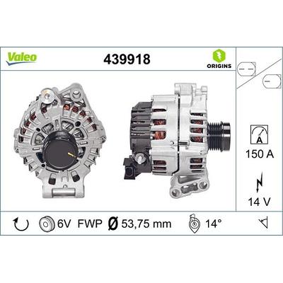 VALEO Generator NEW ORIGINAL PART 14V 150A für VOLVO 30644628 36002816 439918