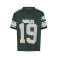 Recovered Green Bay Packers Green NFL Oversized Jersey Trikot Mesh Relaxed Top
