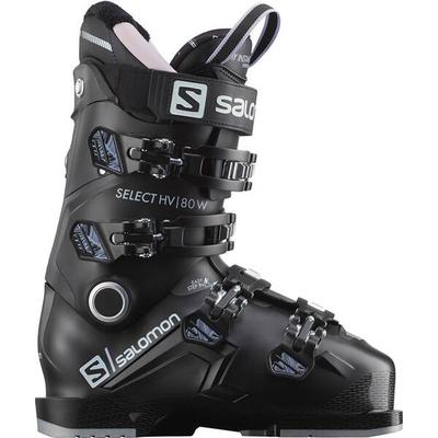 SALOMON Damen ALP. BOOTS SELECT HV 80 W BLACK/LAVEND/B, Größe 23 in Schwarz