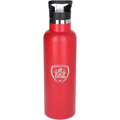 Barnsley Wasserflasche mit Pop-Up-Deckel aus Metall – 750 ml – Schwarz Image
