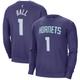"Charlotte Hornets Nike Name & Number Crew Sweatshirt - Lamelo Ball Mens"