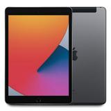 Open Box APPLE IPAD 8 GENERATION 10.2 32GB WIFI + LTE MYN32LL/A - SPACE GRAY