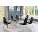 Everly Quinn Fredis Dining Set Wood in Gray/Brown | 30 H x 46 W x 95 D in | Wayfair A1DFC84C11AF4B7DB006D8A922EC0FB8