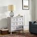 Lark Manor™ Arshaun Traditional Solid Wood Accent Chest w/ Charging Station in White | 30 H x 28 W x 15.6 D in | Wayfair