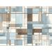 Gracie Oaks Mondrian Bedding Geometric Duvet Cover 4510 Microfiber in Blue/Brown | Twin Duvet Cover | Wayfair B7AC804B852345C4889E0199F297E3F8