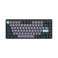 iBlancod Wireless Mechanical Keyboard 84 Keys 2.4G+BT5.0+Type-C 3 Connections 75% Low Profile Layout Keyboards 15 Light Effect 5 Brightness Levels for Tablet Laptop Smartphone OUTEMU Switche