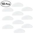 10pcs Eyeglasses Nose Pads Glasses Adhesive Silicone Nose Pads Non-slip Thin Nosepads for Glasses Eyeglasses Sunglasses (White)