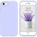 for iPhone SE 2022 Case iPhone SE 2020 Phone case iPhone 7/8 case Liquid Silicone Gel Rubber Phone Case iPhone SE/8/7 4.7 Full Body Slim Soft Microfiber Lining Phone Case Purple