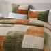 Beaute Living Velvet 3 Piece Quilt Set