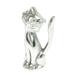 Novica Handmade Relaxing Cat Recycled Aluminum Figurine