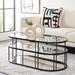 SAFAVIEH Home Collection Layta 3 Shelf Coffee Table - 42" L x 21" D x 17" H