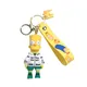Disney-Porte-clés Les Simpsons figurine d'action mignonne pendentif en PVC porte-clés pour sac à