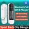 RUIZU-Mini baladeur MP3 Bluetooth X69, lecteur de musique USB, portable, avec clip, support enregistreur FM, horloge, podomètre, nouveauté 2025