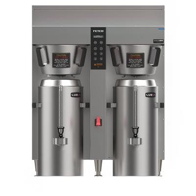Fetco CBS-1262 (E1262US-3B630-MM110) High-volume Thermal Coffee Maker - Automatic, 43 4/5 gal/hr, 208-240v, Silver