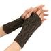 Tooayk Workout Gloves Outdoor Gloves for Women Warm Glove Windproof Elastic Texting Black Gloves Women Warm Lined Gloves Warm Thermal Gloves Work Gloves Fingerless Gloves Dark Gray