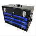 3-Drawer 20â€� Tool Box Metal Tool Box with Tool Set Portable Tool Chest Organizer with Lockable System Steel Tool Chest with Ball-Bearing Drawer Slides for Garage Home and Workbench