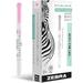 ZEBRA Pen Mildliner Double Ended Highlighter Marker Set Broad and Fine Point Tips Mild Pink Ink 12-Pack