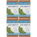 Auromere Ayurvedic Bar Soap Tulsi Neem - Eco Friendly Handmade Vegan Cruelty Free Natural Non Gmo (2.75 Oz) 4 Pack.