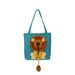 Breathable Cute Go Out Messenger Bag Lion-Shaped Portable Cat Package Shoulder Bags Puppy Bag Pet Knapsack BLUE L