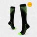 EGNMCR Socks For Men And Women Fashion Compression Nylon Calf Outdoor Sports Mid Calf Socks Causal Multi-Color Socks