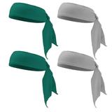 Tie Headbands for Women Men & Kids -Basketball Sports & Tennis - Athletic Headbands - Sweat Wicking Headband