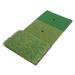 Golf Hitting Mat Correct Hitting Posture Foldable 60cmx30cm Driving Chipping Training Aid Practice Mat for Garages Equipment Style B