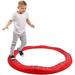 Special Supplies Wavy Circle Balance Beams Stepping Stones for Kids 8 Pc. Set Non-Slip Textured Surface and Slip Resistant Floor Rubber Edges Promote Agility Strength Active Play