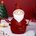 Clearance! EQWLJWE Christmas Santa Claus Piggy Bank: Money Saving Jar Santa Doll Coin Bank Savings Bank Holiday Table Centerpiece New Year Gift