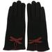 1 Pair Women Winter Warm Gloves Leather Gloves Thermal Gloves Touchscreen Gloves