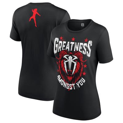 WWE Roman Reigns Greatest GOAT T-Shirt – Damen Image