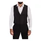 Dolce & Gabbana , Gray Silk Formal Vest, Slim Fit, ,Gray male, Sizes: M