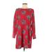 Ann Taylor LOFT Casual Dress: Red Dresses - Women's Size 6
