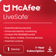 McAfee LiveSafe – 1 Device - 1 Year