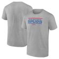 Men's Fanatics Branded Heather Gray San Antonio Spurs Hoops For Troops Training T-Shirt