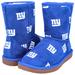 Women's Cuce Royal New York Giants Allover Logo Boots